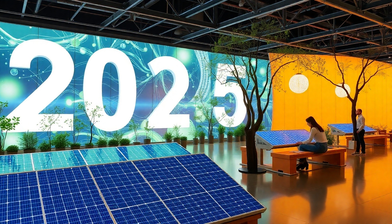 太陽光発電パネルと蓄電池システムを備えたスマートホームと電力価格変動を示す未来的なディスプレイ