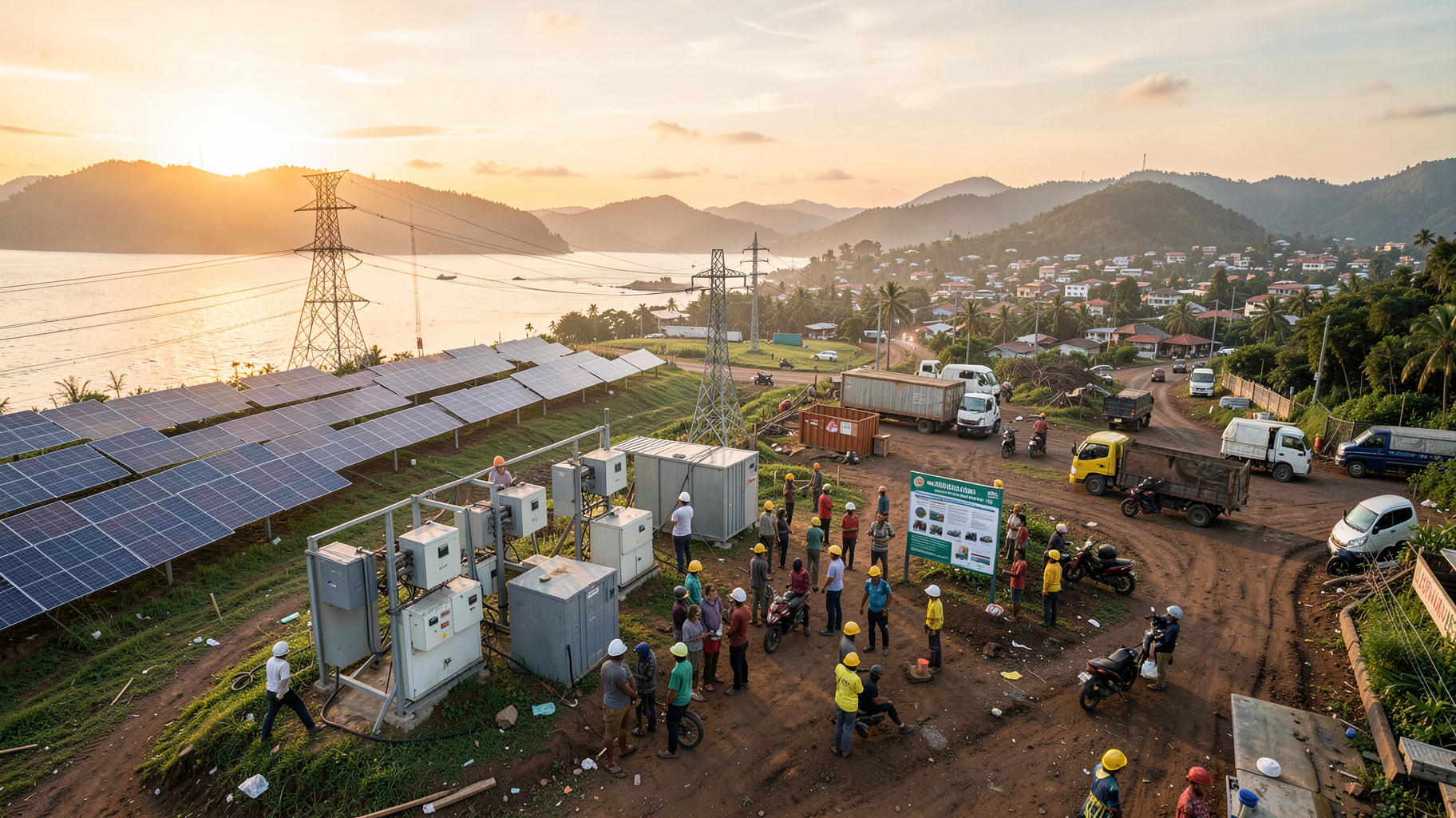 インドネシア太陽光5.3GW始動が変えるアジア再エネ市場の次の焦点