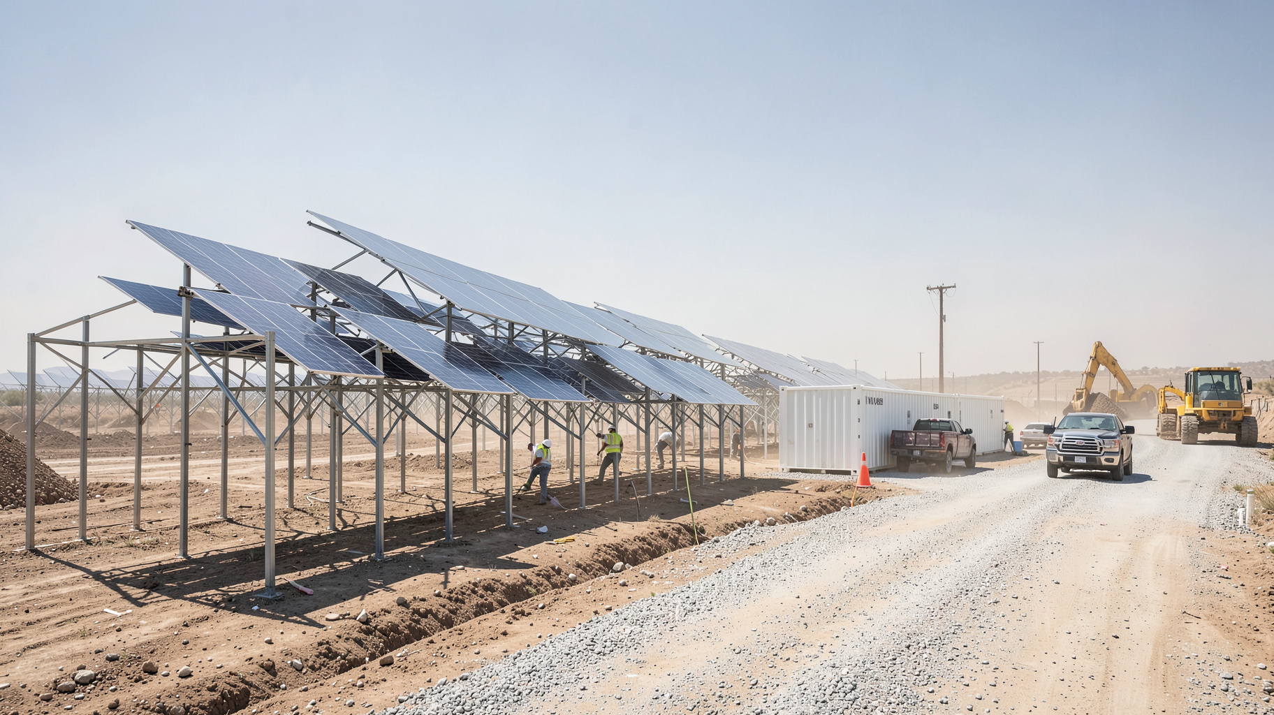 Ørsted、ニューメキシコ州で200MW太陽光に着工 蓄電池併設が米国市場の新常識に